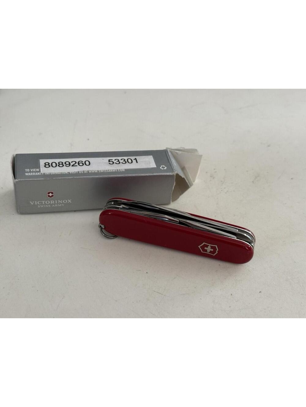 Victorinox Swiss Army Multi-Tool Red Knife Can Opener Bottle Opener W/box